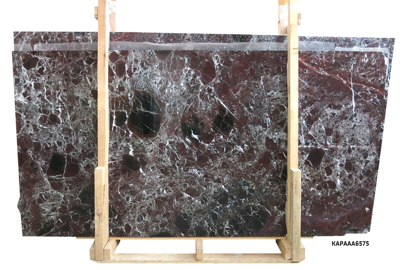 Overseas Bundle | Rosso Levanto Polished 3CM Slab #KAPAAA6575