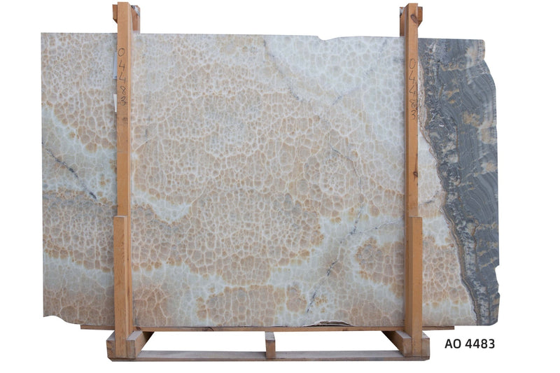 Overseas Bundle | Amber Onyx Polished 2CM Slab #KAPAAO4483