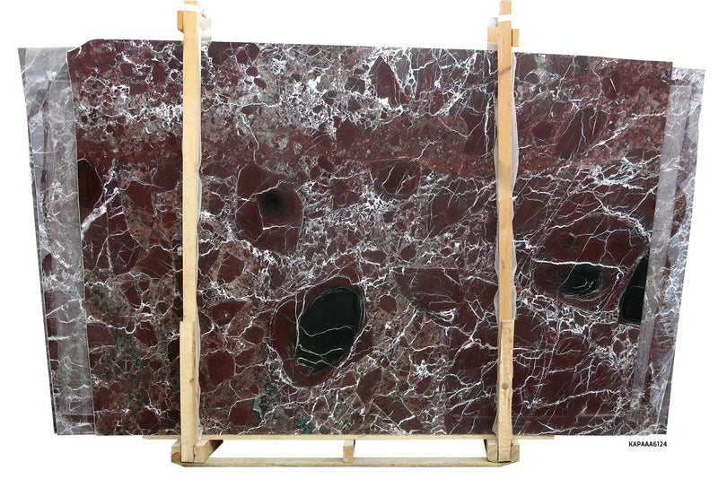 Overseas Bundle | Rosso Levanto Polished 3CM Slab #KAPAAA6124