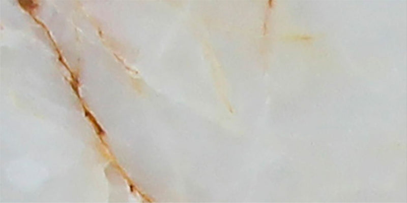 White Onyx Polished 7.5 x 15 x 1 cm Field Tile