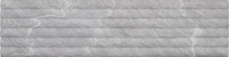 Nordic Grey Honed Flute-Out 15 x 60 x 1.25 cm Field Tile