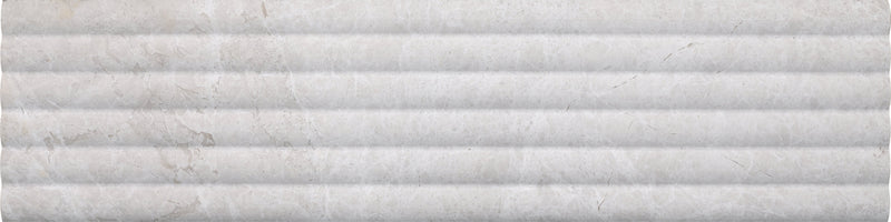 Vanillish Pearl Honed Flute-Out 15 x 60 x 1.25 cm Field Tile