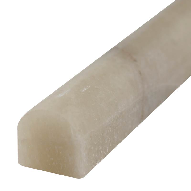Honey Onyx Polished Pencil Molding