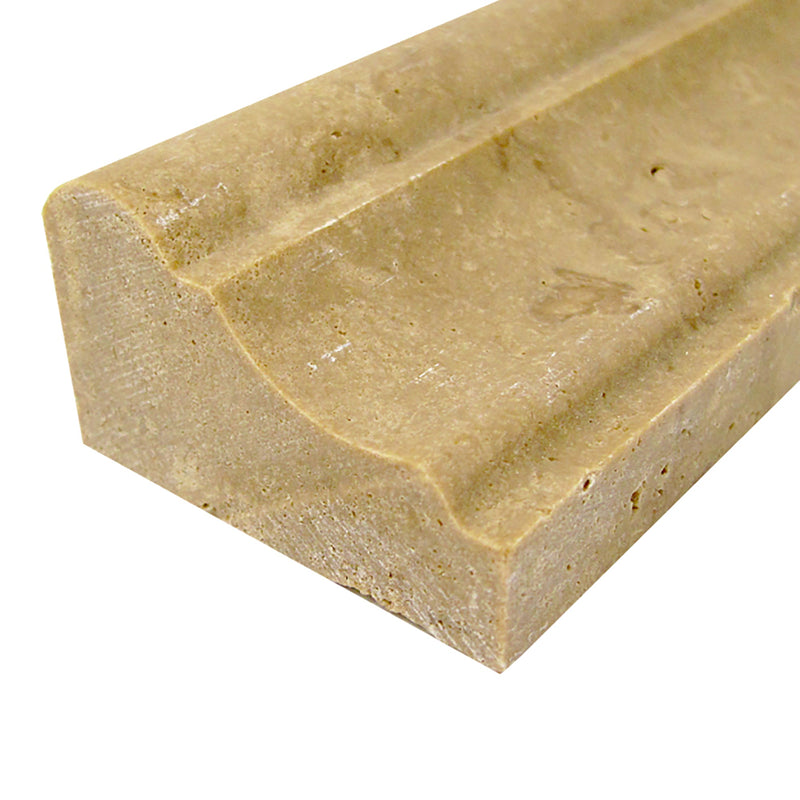Noce Dark VC Honed Cornice Molding