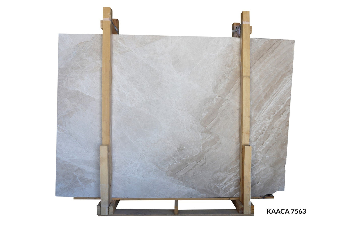 Overseas Bundle | Cream Misto Polished 2CM Slab #KAACA7563 