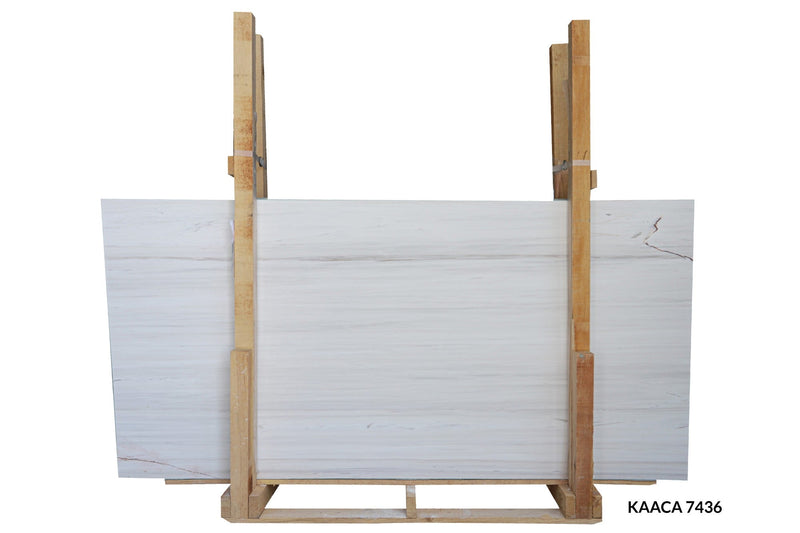 Overseas Bundle | Glacier White Honed 2CM Slab #KAACA7436