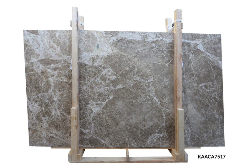 Overseas Bundle | Emperador Light Polished 2CM Slab #KAACA7517