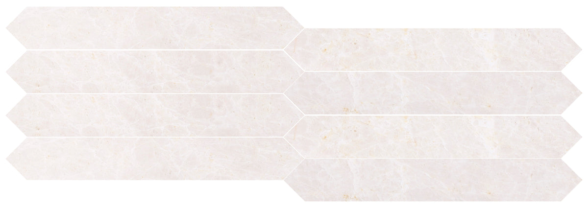 Vanillish Pearl Honed Picket 5 x 30 x 1 cm Field Tile 