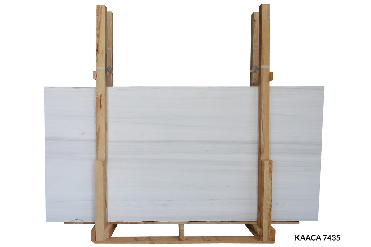 Overseas Bundle | Glacier White Honed 2CM Slab #KAACA7435 