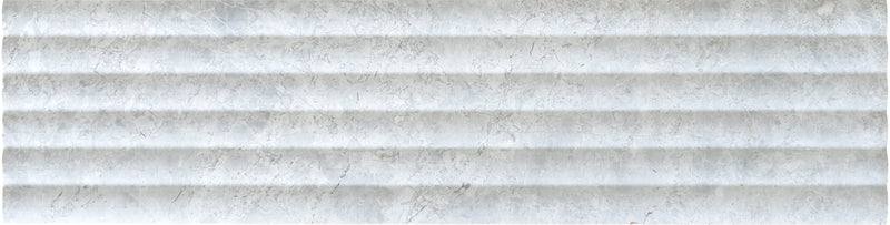 Tundra Grey Honed Flute-Out 15 x 60 x 1.25 cm Field Tile
