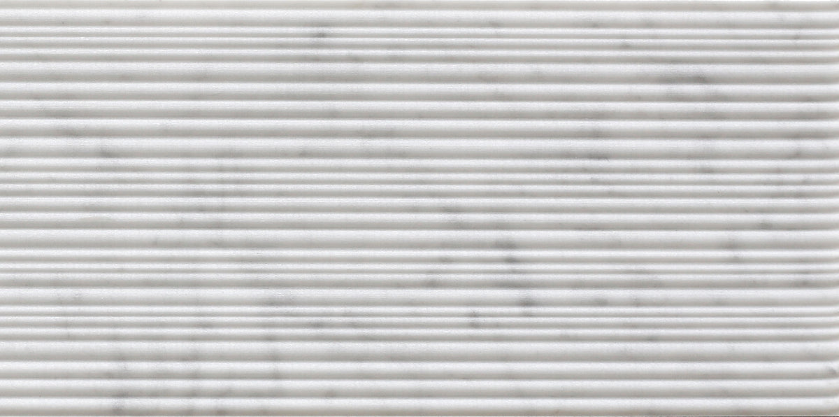 Bianco Carrara Bamboo 30 x 60 x 1.25 cm Field Tile 