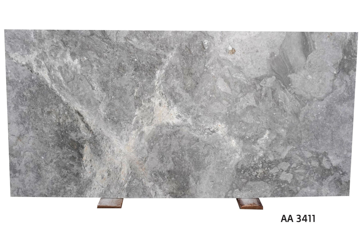 Overseas Bundle | Ocean Grey Polished 2CM Slab #KAPA3411-3 