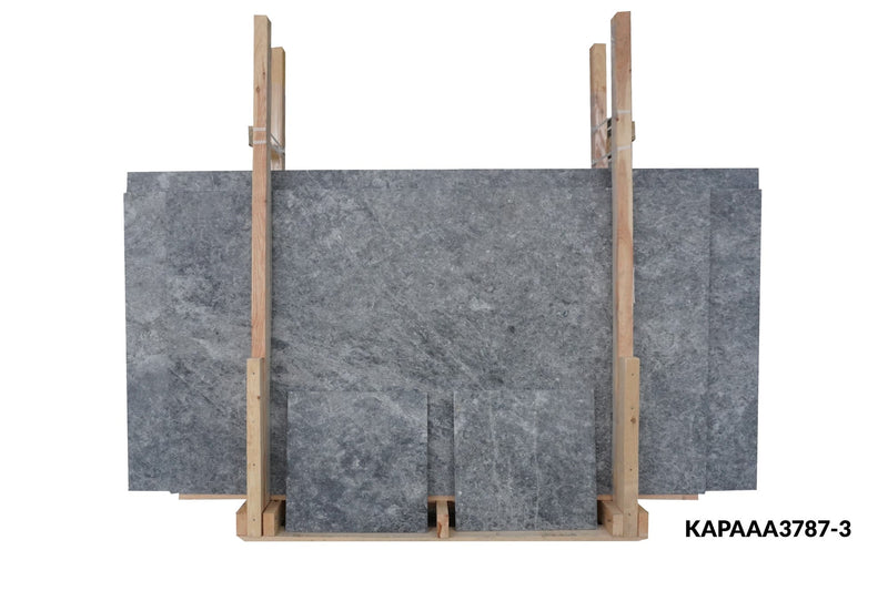 Overseas Bundle | Grey Velvet Polished 3CM Slab #KAPAAA3787-3