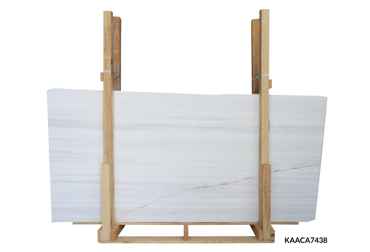 Overseas Bundle | Glacier White Honed 2CM Slab #KAACA7438 