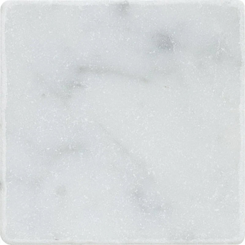 Bianco Carrara Tumbled 7.5 x 7.5 x 1 cm Field Tile 