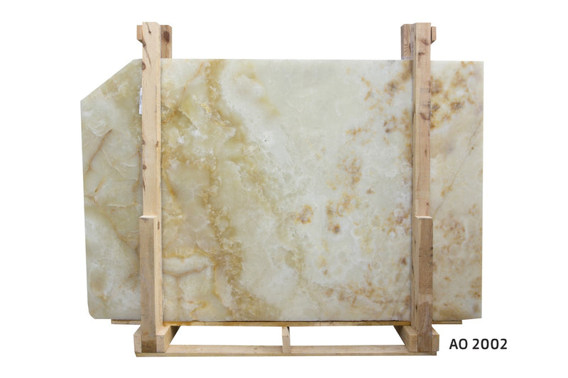 Overseas Bundle | Amber Onyx Polished 2CM Slab #KAPAAO2002