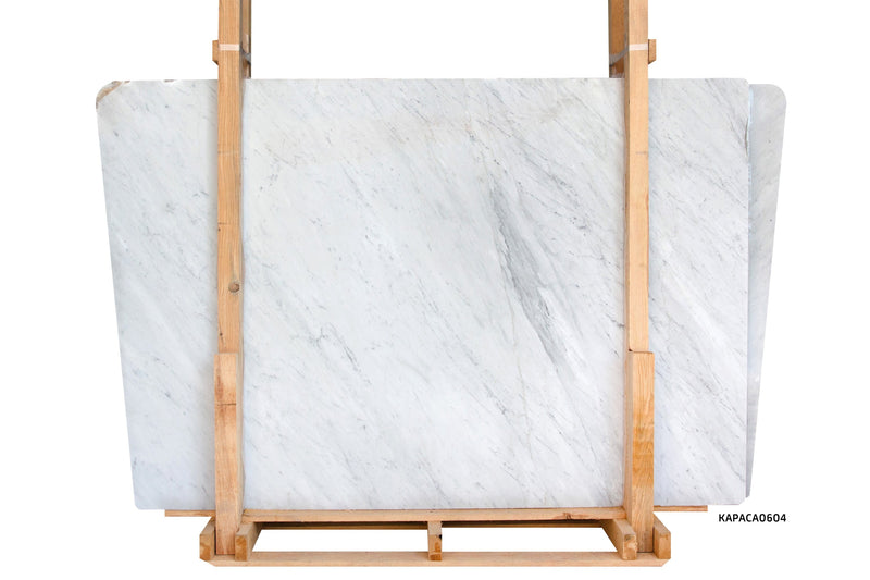 Overseas Bundle | Bianco Carrara Honed 2.5CM Slab #KAPACA0604