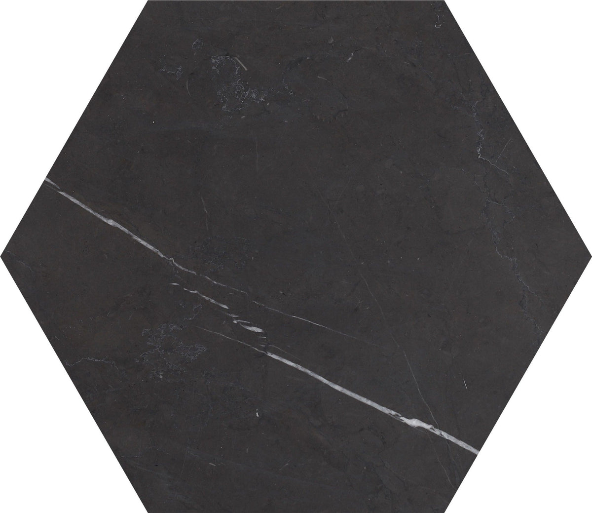 Mount Grey Plain Honed Hexagon 25 x 1 cm Field Tile 