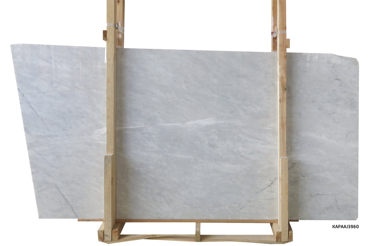 Overseas Bundle | Pearl White Polished 3CM Slab #KAPAAJ3960 