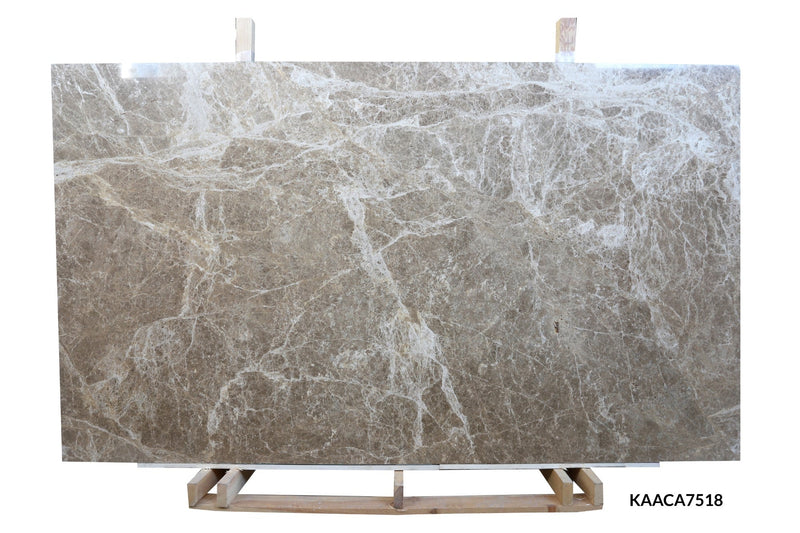 Overseas Bundle | Emperador Light Polished 2CM Slab #KAACA7518
