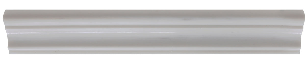 Glacier White Honed Cornice  Molding 