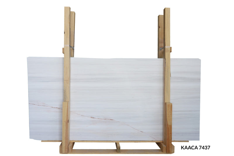 Overseas Bundle | Glacier White Honed 2CM Slab #KAACA7437