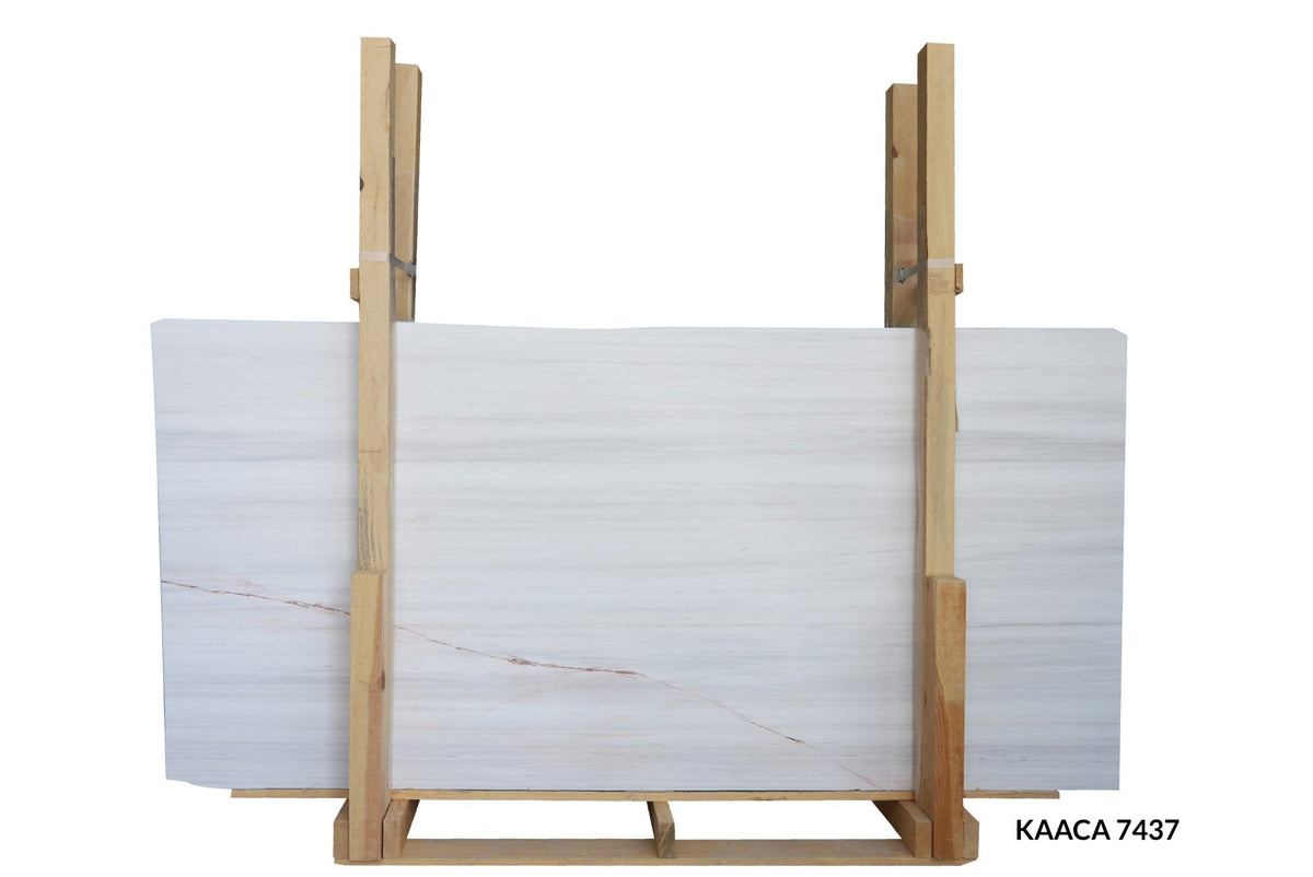 Overseas Bundle | Glacier White Honed 2CM Slab #KAACA7437 