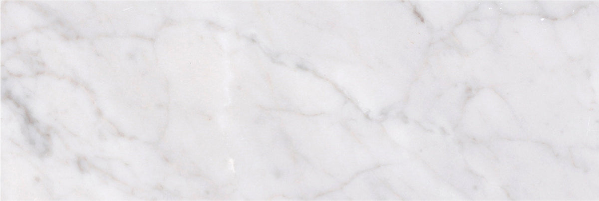 Bianco Carrara Honed 10 x 30 x 1 cm Field Tile 