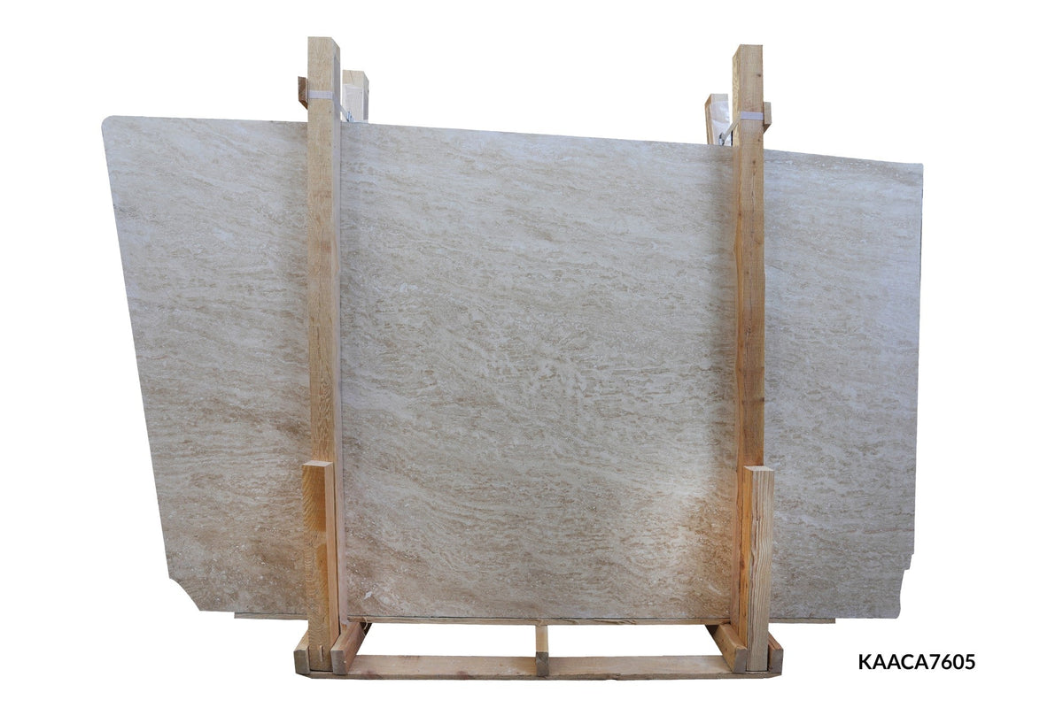 Overseas Bundle | Classic Light VC Polished 2CM Slab #KAACA7605 