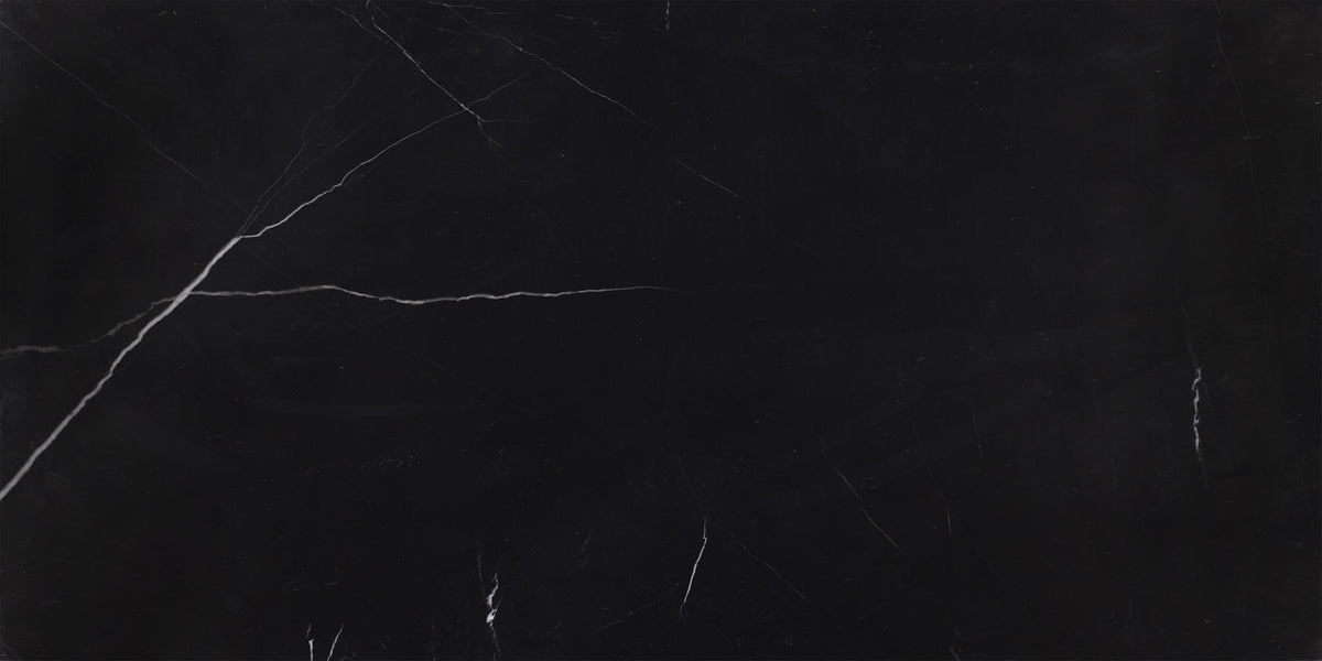 Black Silk Polished 30 x 60 x 1.25 cm Field Tile 