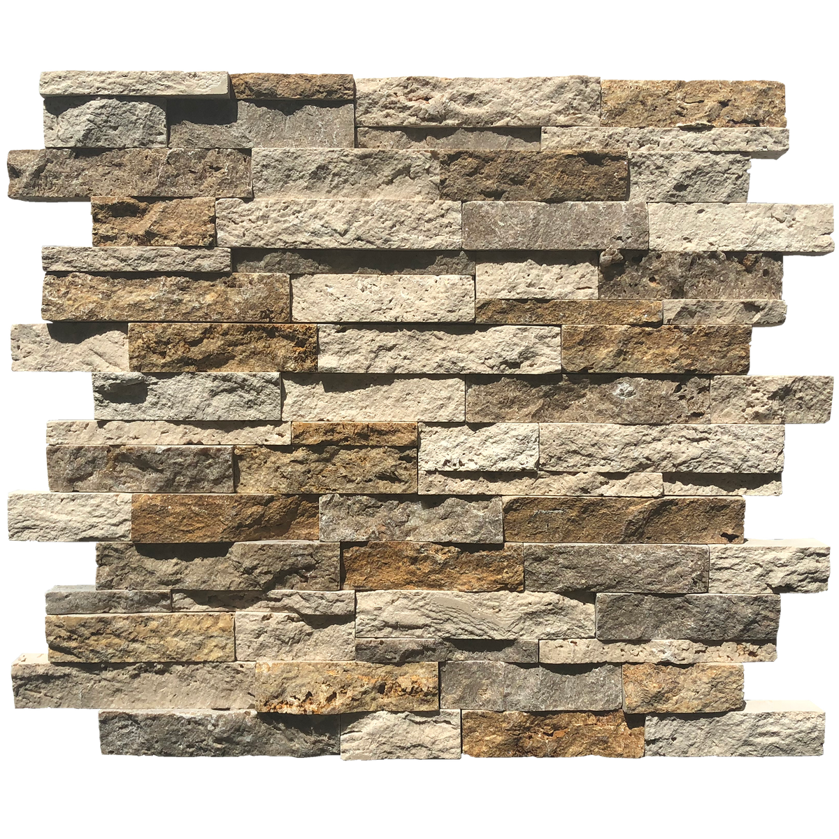 Kona Brown CC &amp; Classic Light CC &amp; Noce CC Earthline 30 x 29 cm Split Face Mosaic 