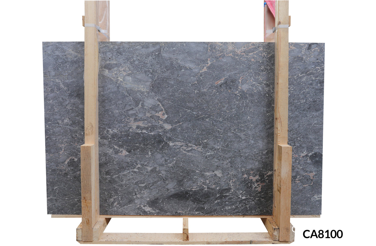 Overseas Bundle | Lovina Grey Polished 2CM Slab #KAACA8100 