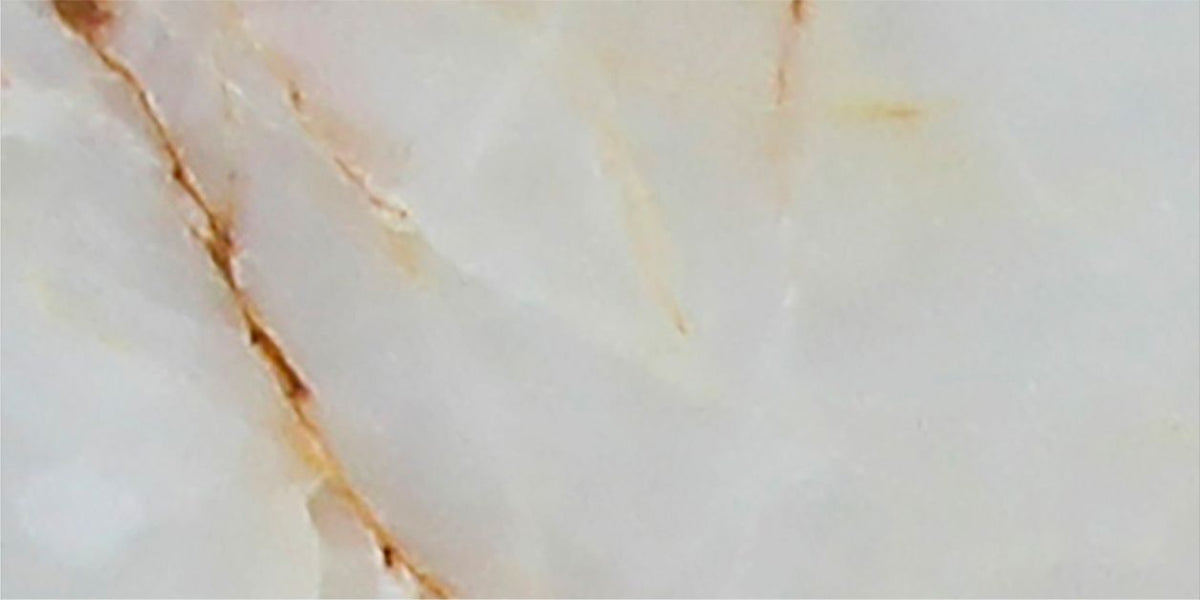 White Onyx Polished 7.5 x 15 x 1 cm Field Tile 