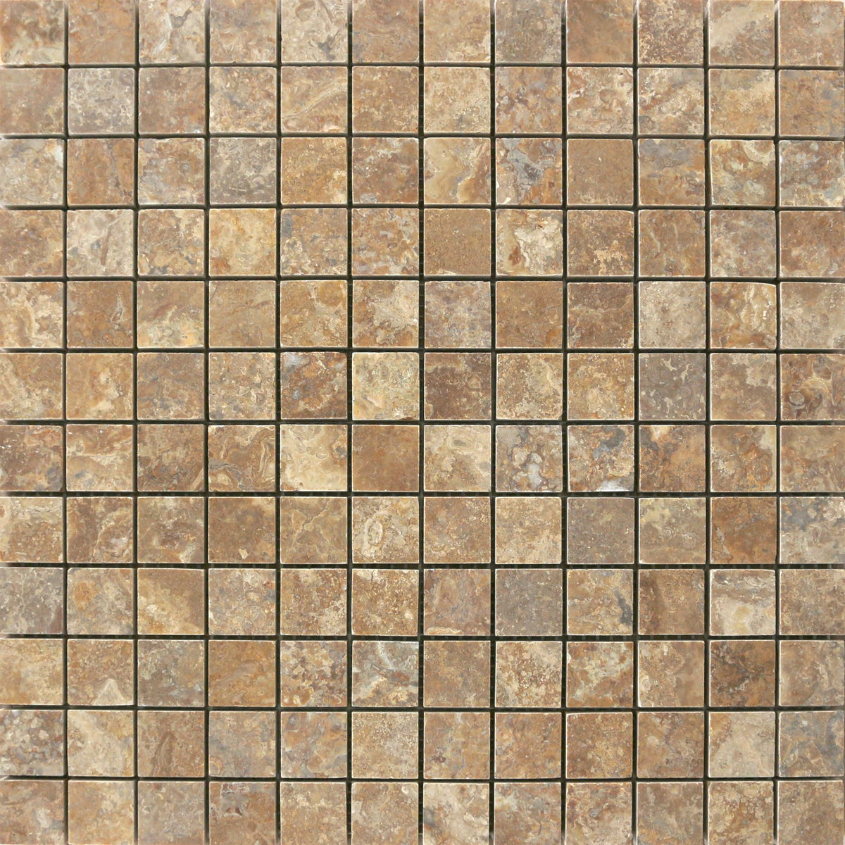 Kona Brown CC 2.5 x 2.5 cm Honed Mosaic 