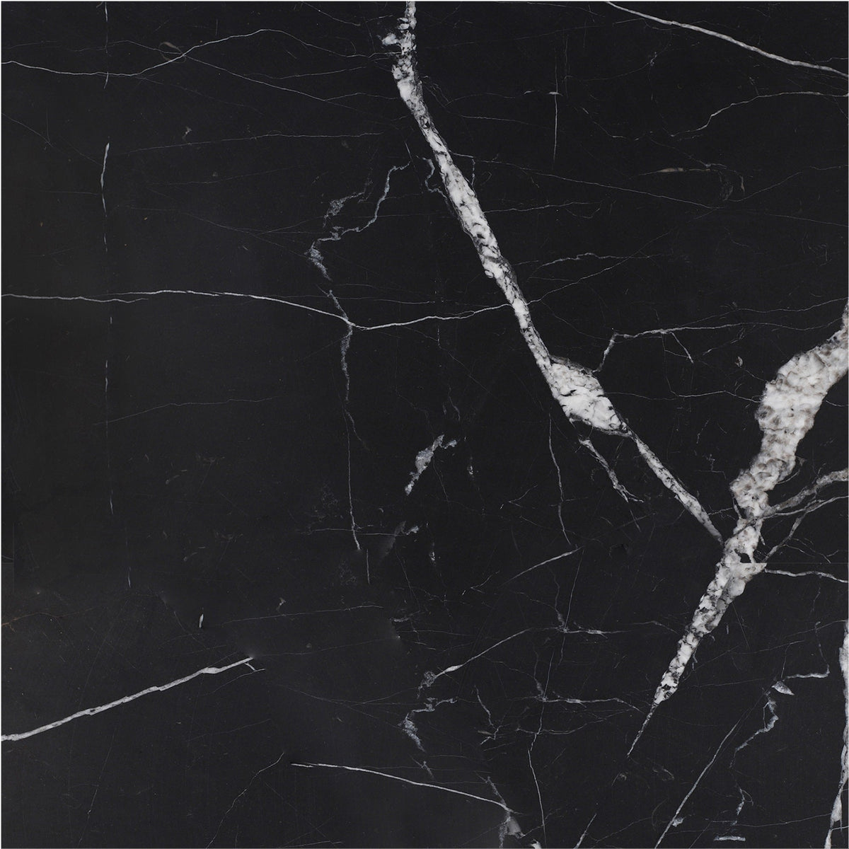 Black Silk Honed 45 x 45 x 1.25 cm Field Tile 