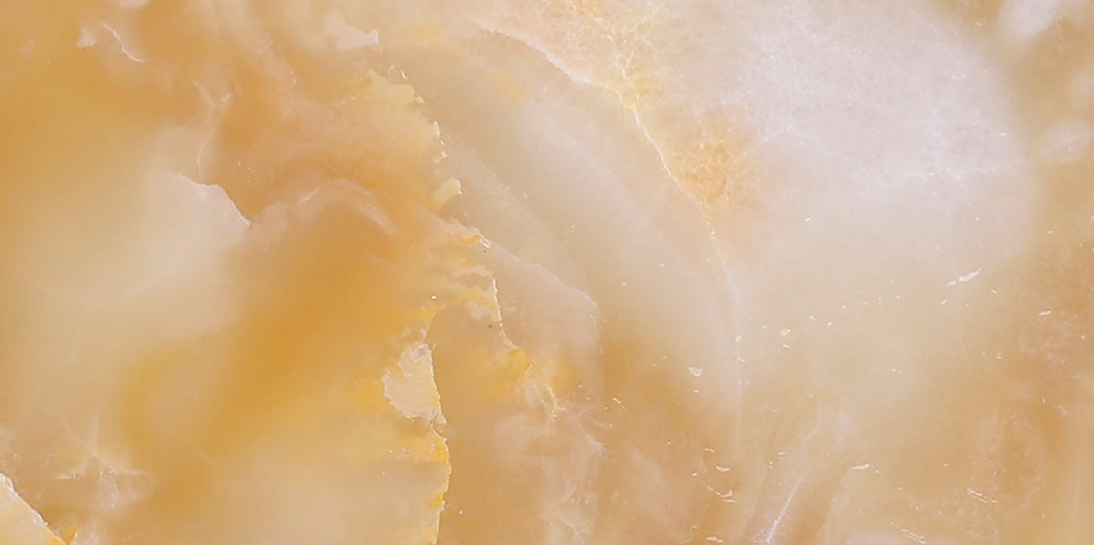 Amber Onyx Polished 7.5 x 15 x 1 cm Field Tile 