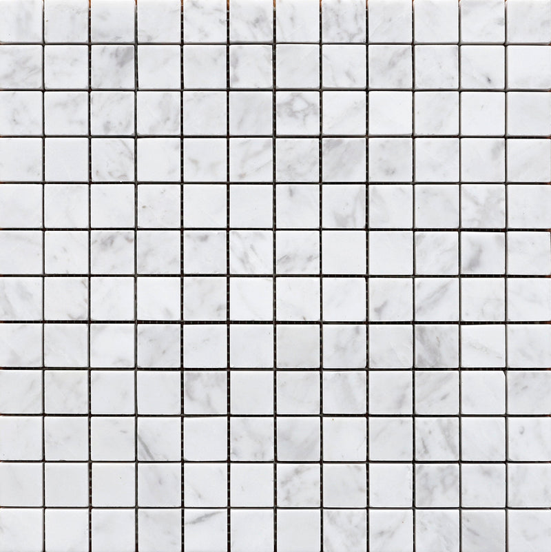 Volakas 2.5 x 2.5 cm Honed Mosaic