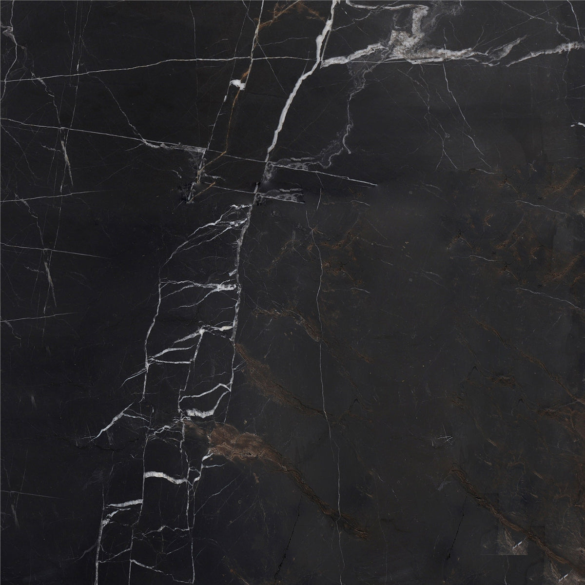 Black Silk Honed 45 x 45 x 1.25 cm Field Tile 