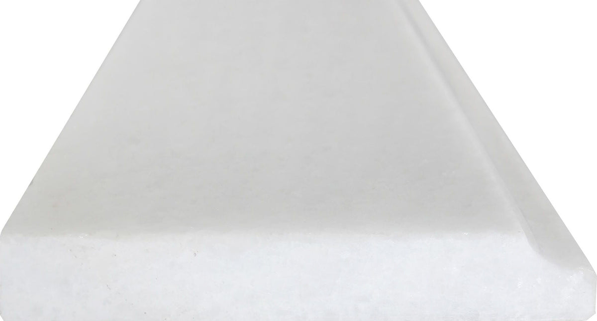 Snow White Polished Threshold Double Side Beveled 10 x 90 cm  Molding 