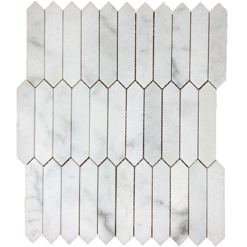 Alba Vera Picket 2.5 x 10 cm Honed Mosaic