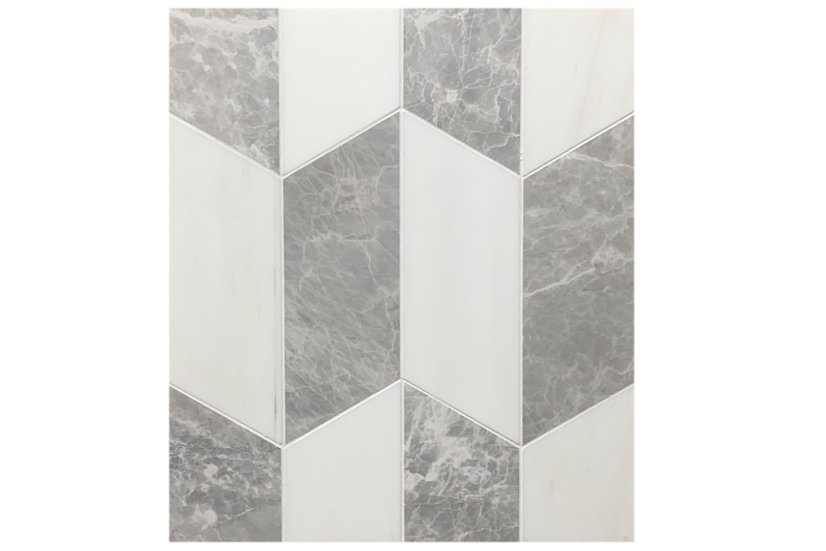 Nordic Grey Honed Swan Left  x 1 cm Field Tile 