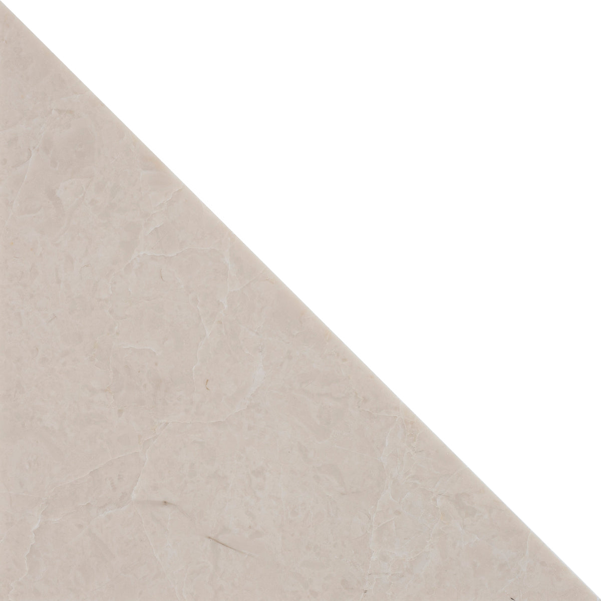 Crema Ella Honed Diamond Triangle  x 1 cm Field Tile 