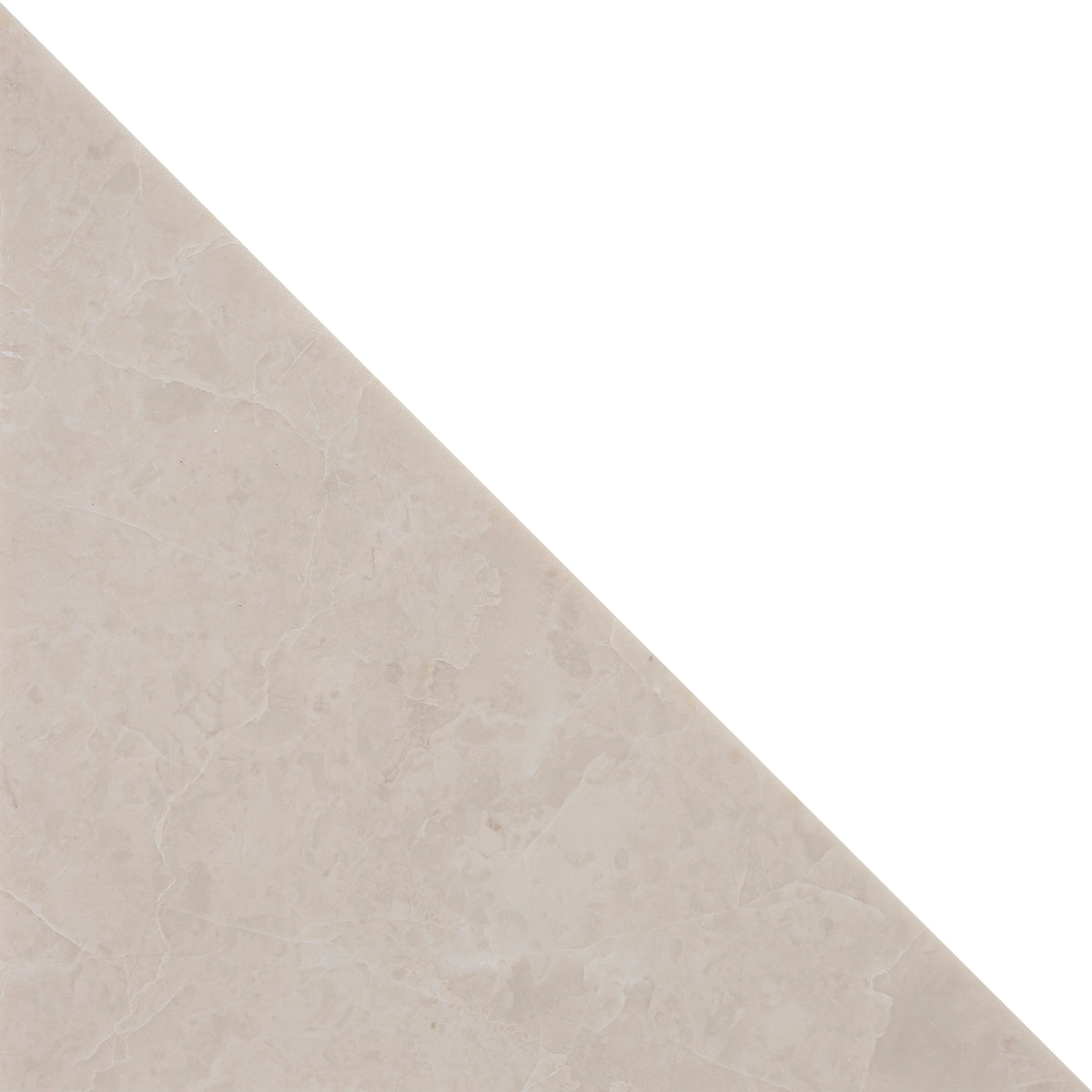 Crema Ella Honed Diamond Triangle  x 1 cm Field Tile 
