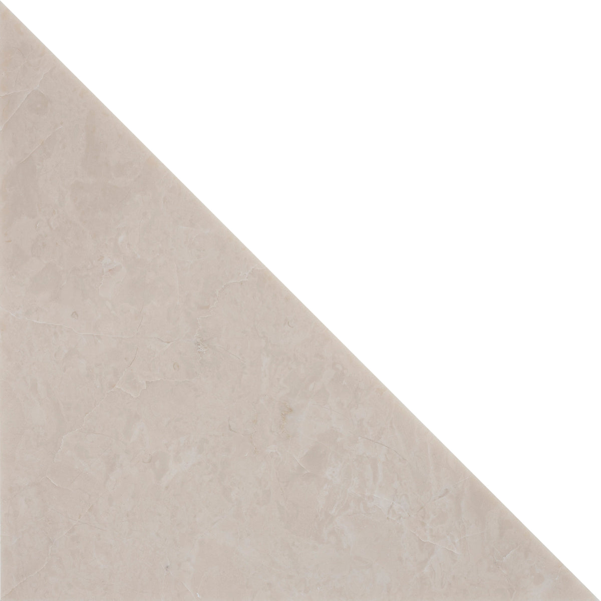 Crema Ella Honed Diamond Triangle  x 1 cm Field Tile 