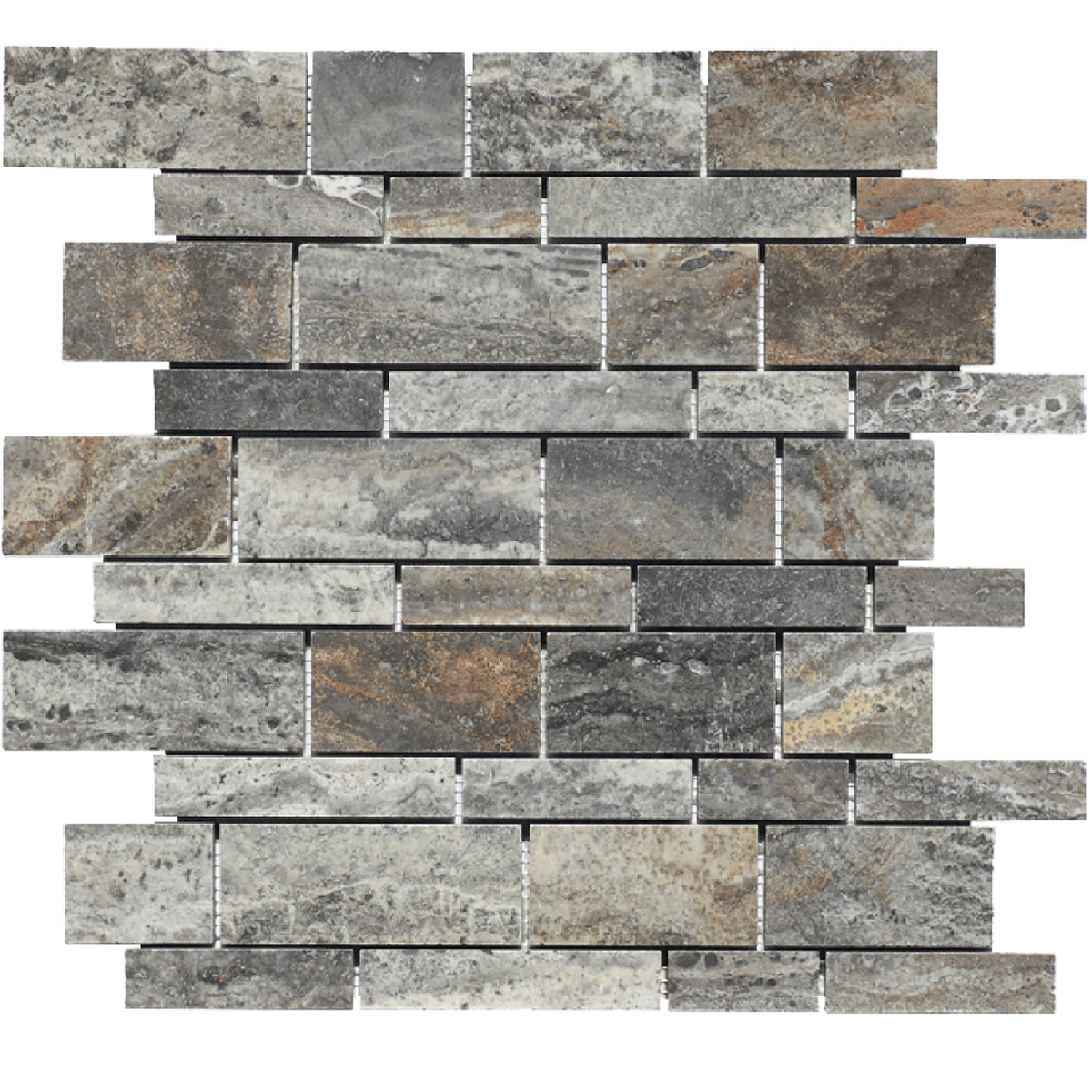 Silver Rustic CC Tour de Sierra Honed Mosaic 