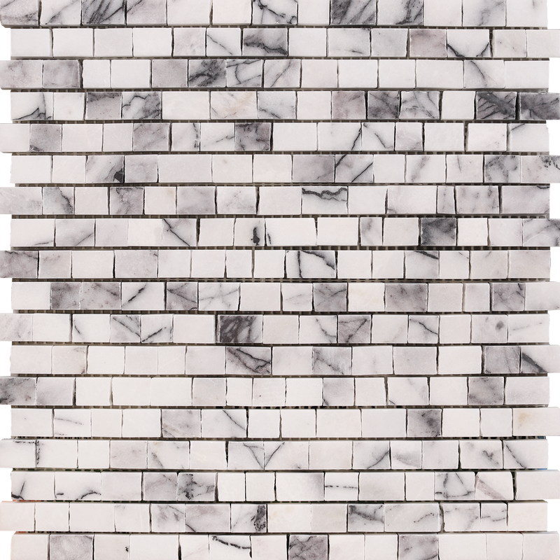 Violeta Broken Joint Mini Honed Mosaic