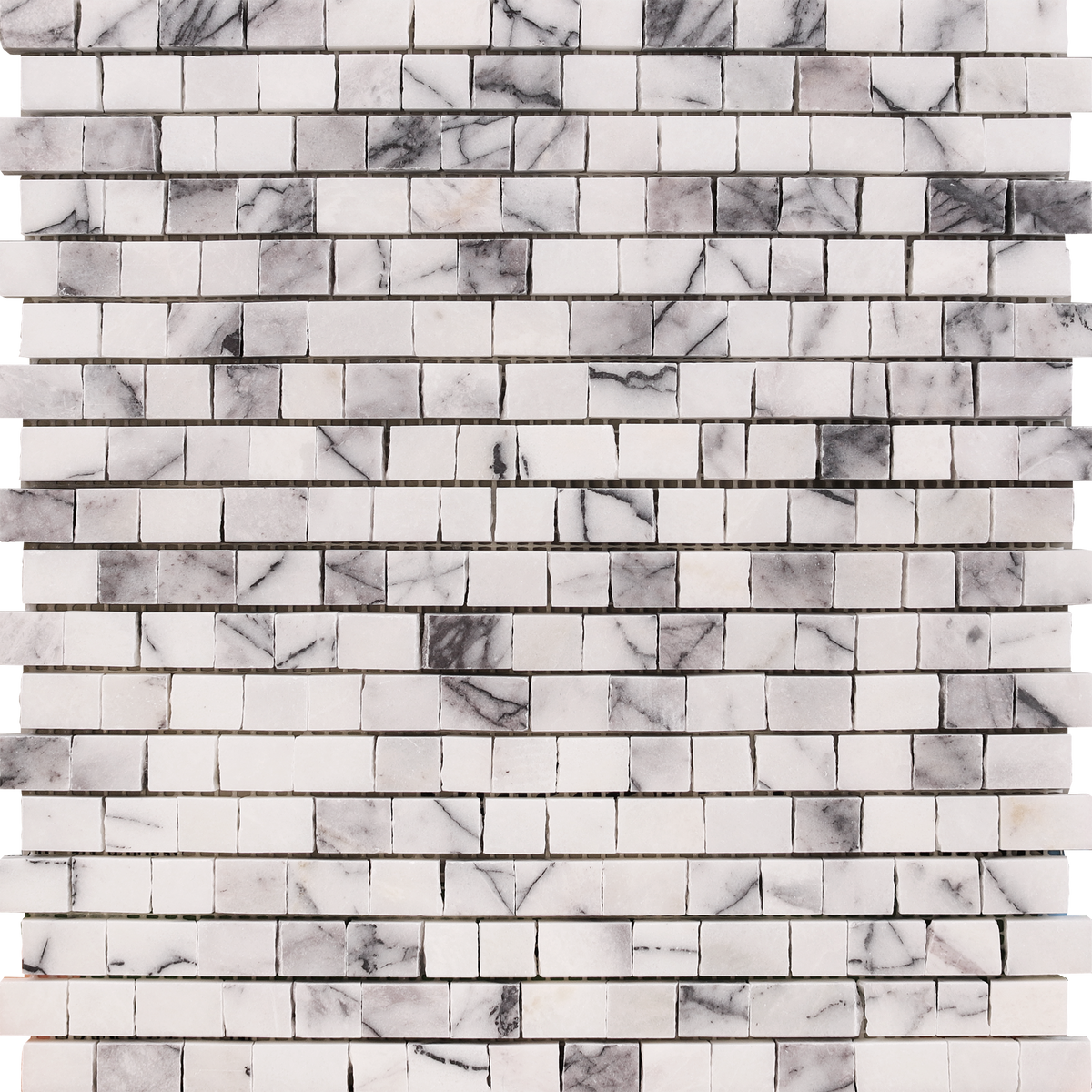 Violeta Broken Joint Mini Honed Mosaic 