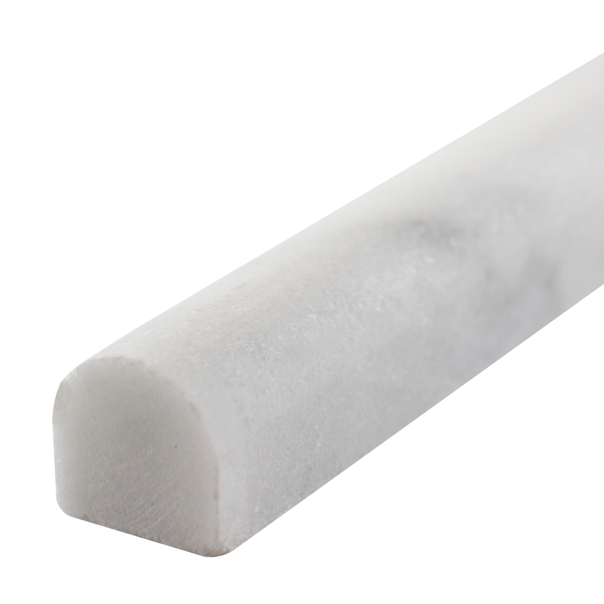Bianco Carrara Honed Pencil  Molding 