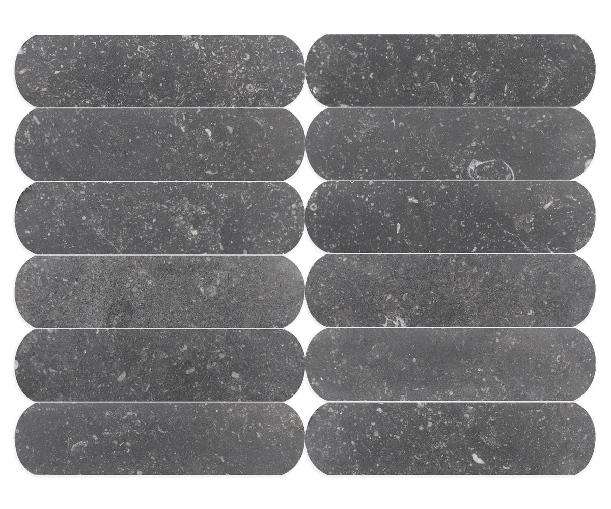 Belgian Blue Honed Tivoli 5 x 20 x 1 cm Field Tile 