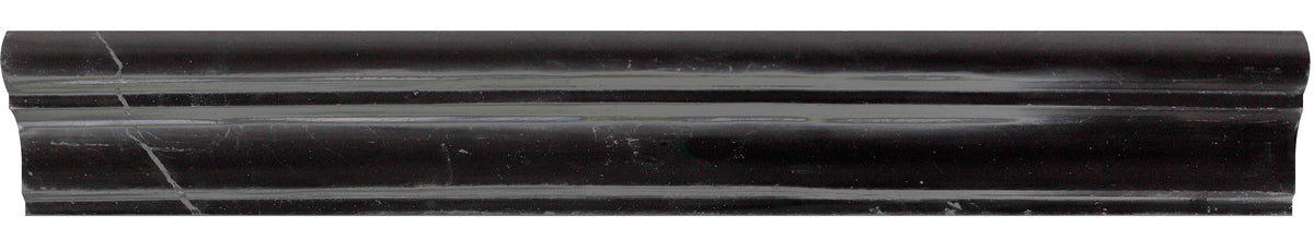 Black Silk Honed Cornice  Molding 
